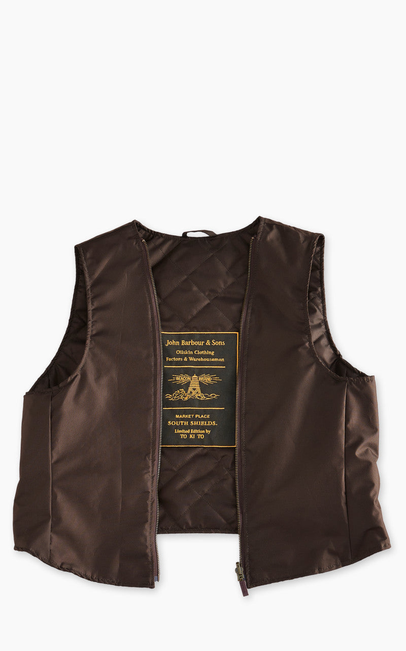 Barbour x To Ki To Shoreman Waxed Jacket Olive