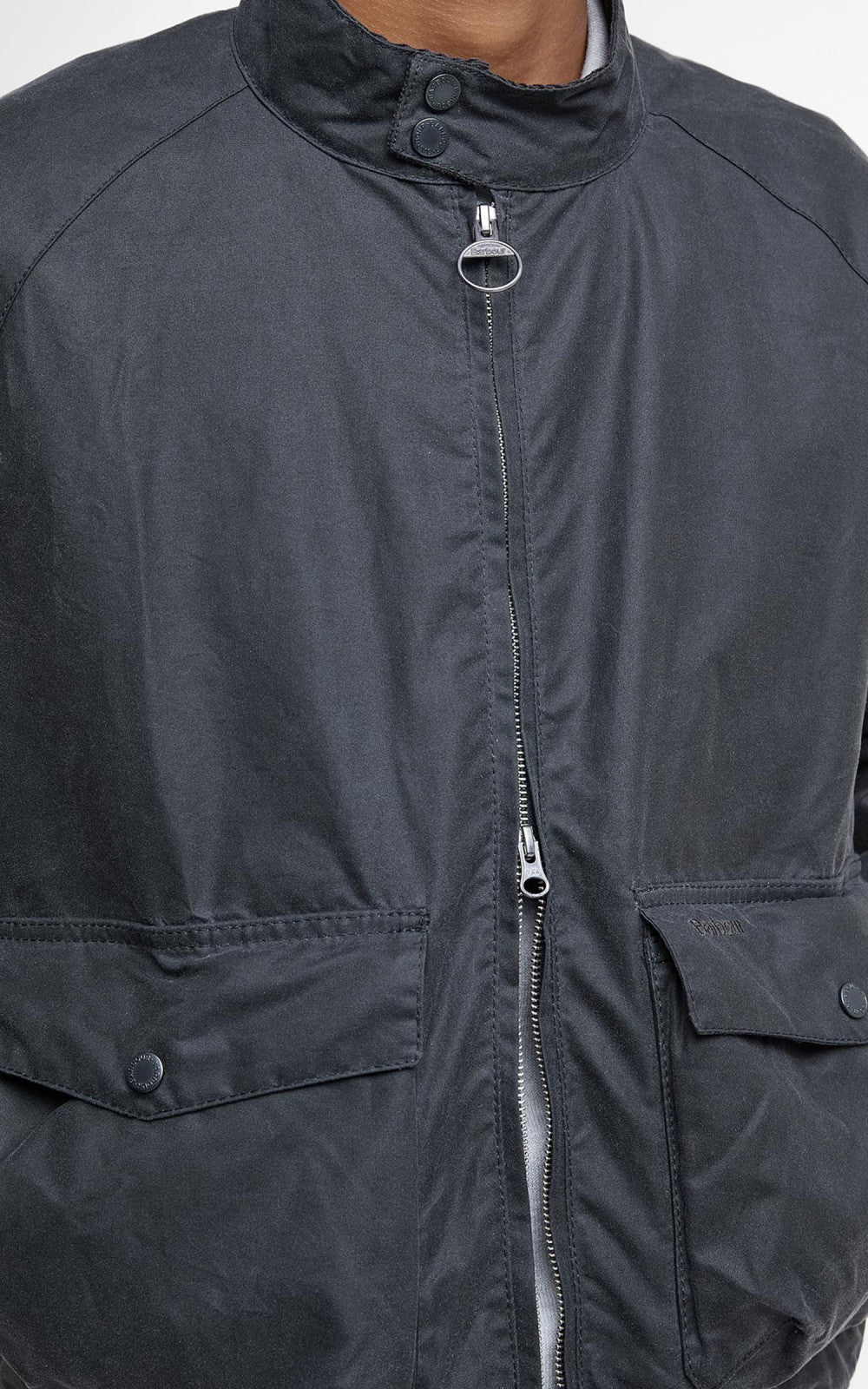 Barbour Royston Wax Jacket Grey