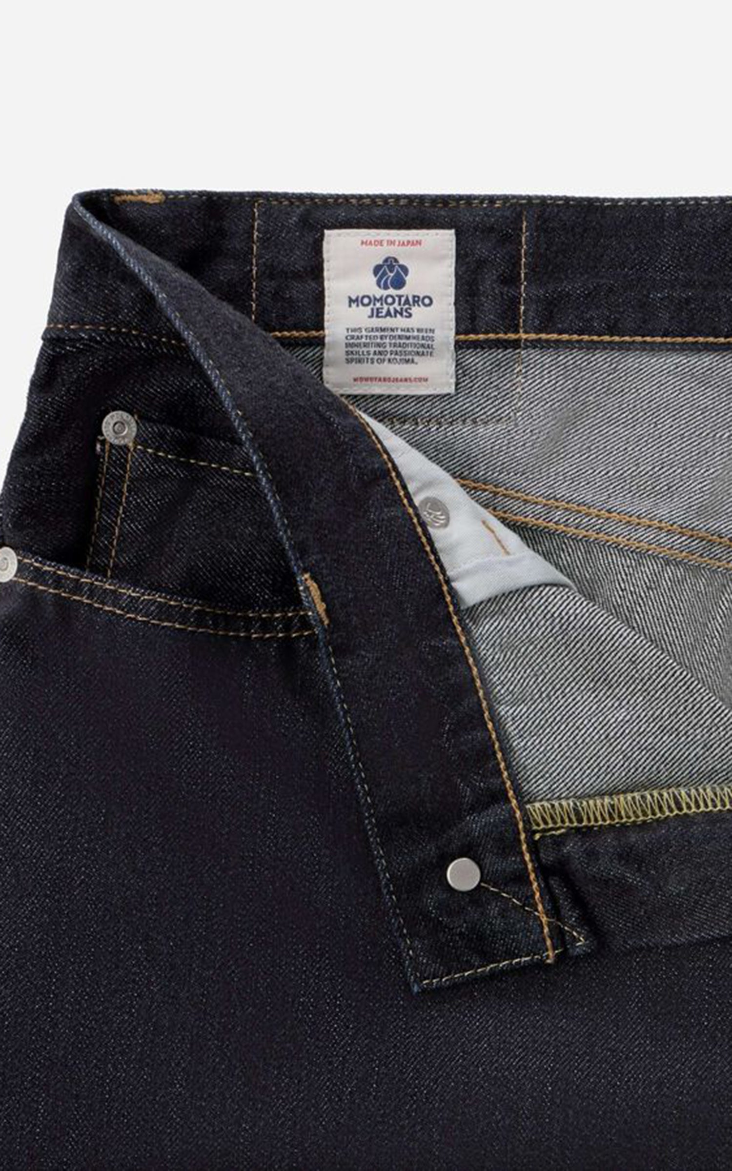 MOMOTARO JEANS MXJE1506 #400 Wide Denim Indigo 11oz