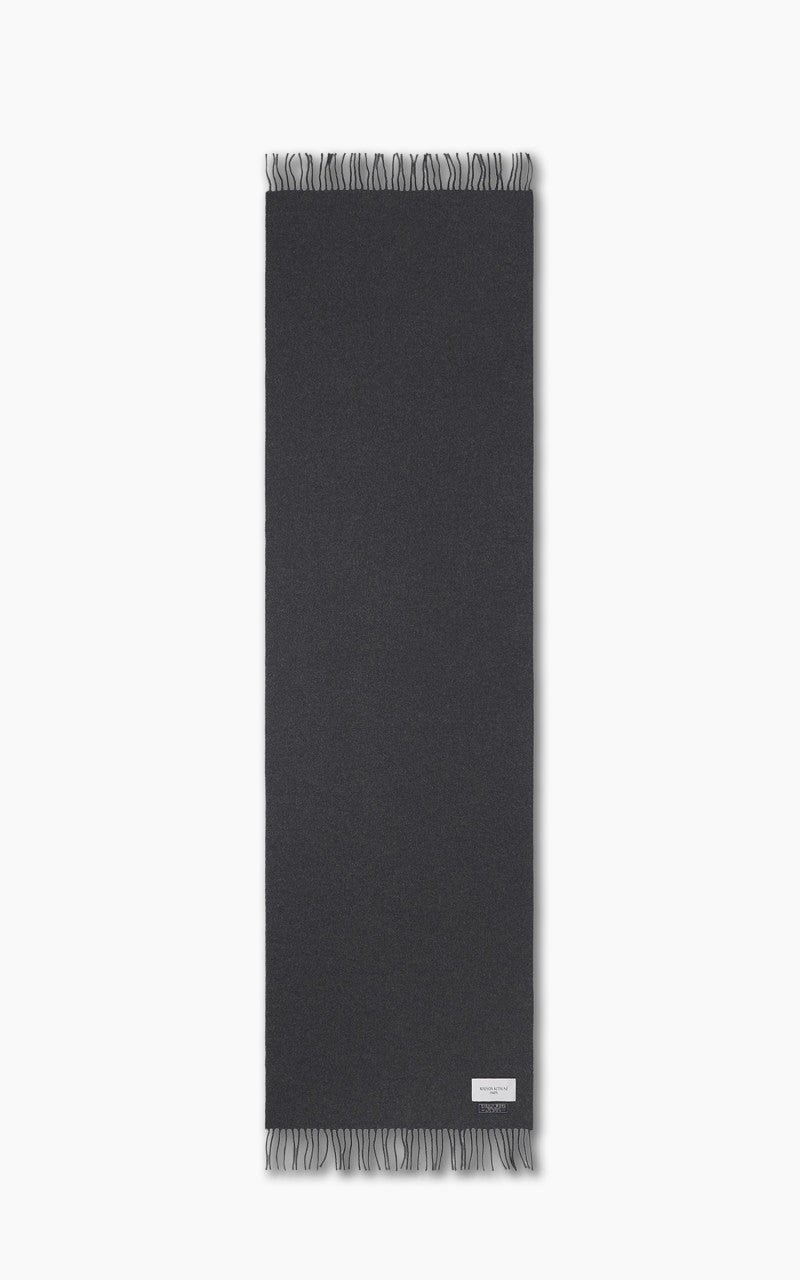 Maison Kitsuné Bold Fox Head Patch Scarf Ink Blue