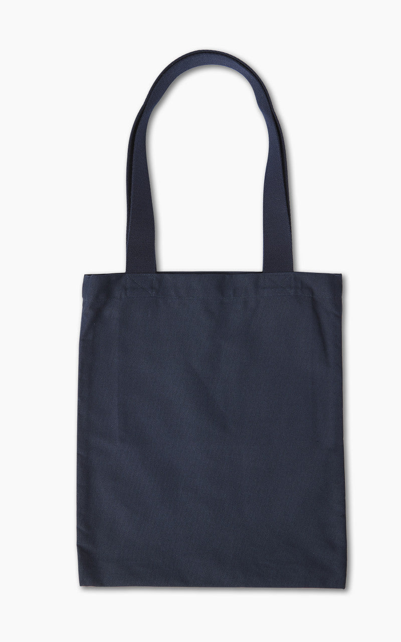 Maison Kitsuné Dressed Fox Vertical Tote Bag Navy