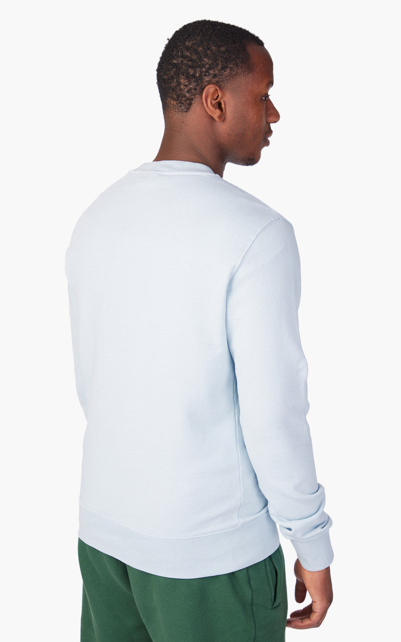 Maison Kitsuné Chillax Patch Regular Sweatshirt Sky Blue