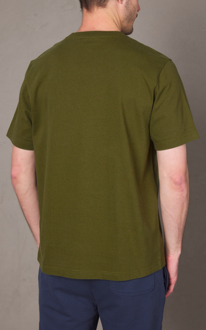 Maison Kitsuné City Coins Comfort T-Shirt Military Green
