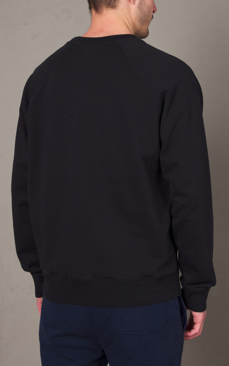 Maison Kitsuné Bold Fox Head Patch Oversize Sweatshirt Black