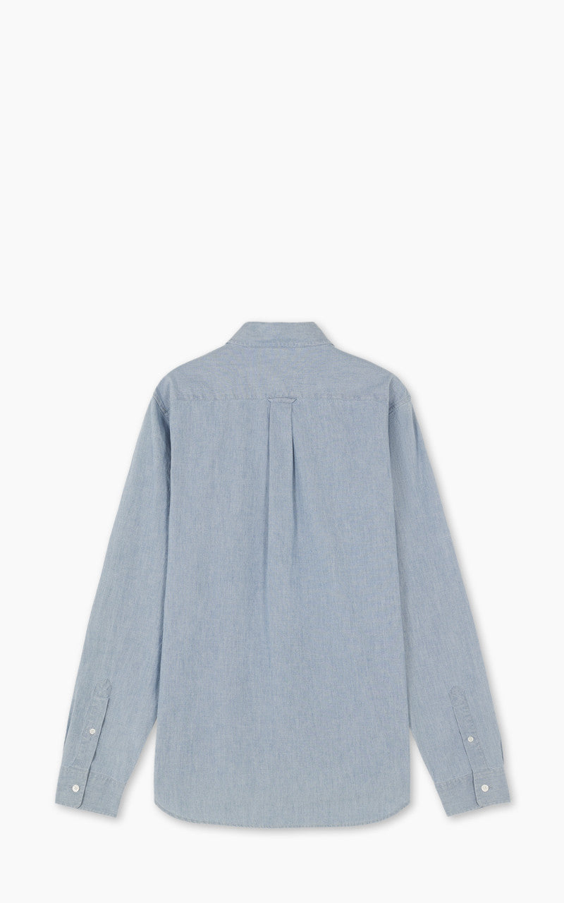 Maison Kitsuné Fox Head Classic Shirt Indigo