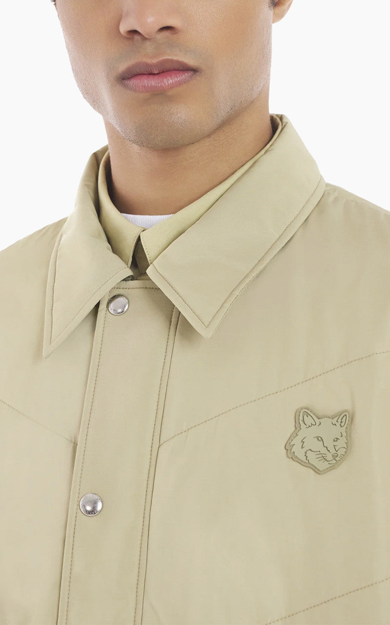 Maison Kitsuné Quilted Blouson Canvas