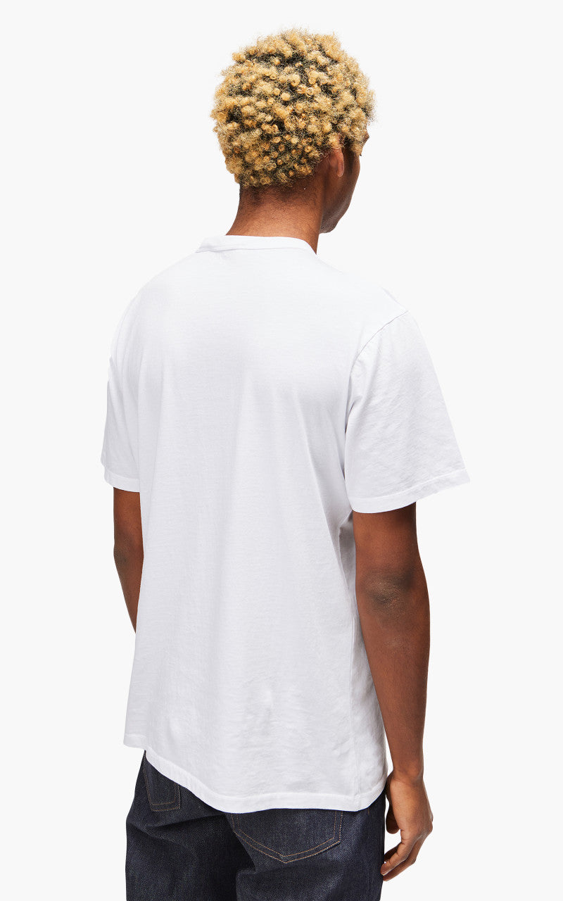 Maison Kitsuné Fox Head Patch Classic T-Shirt White