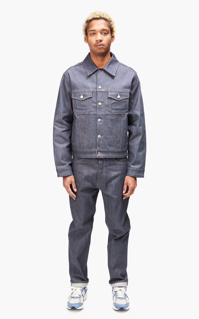 Maison Kitsuné Trucker Jacket Indigo