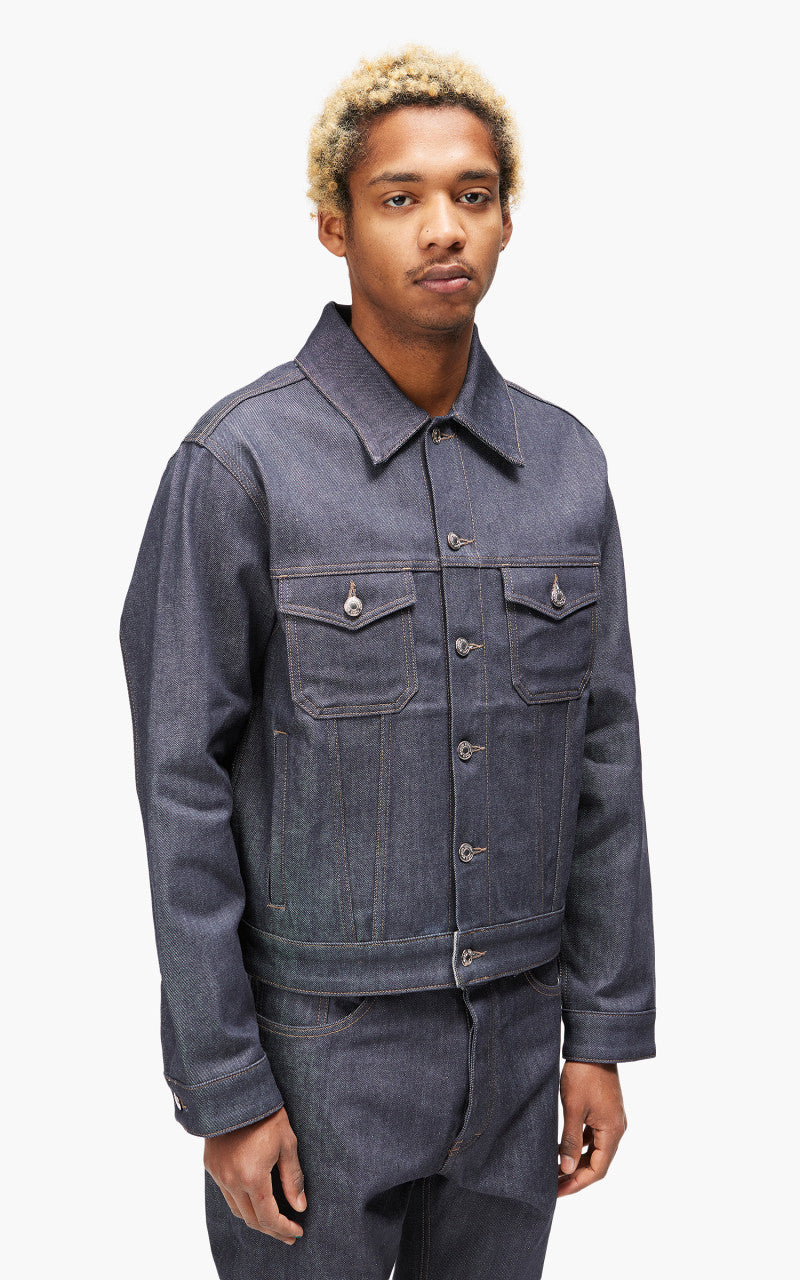 Maison Kitsuné Trucker Jacket Indigo