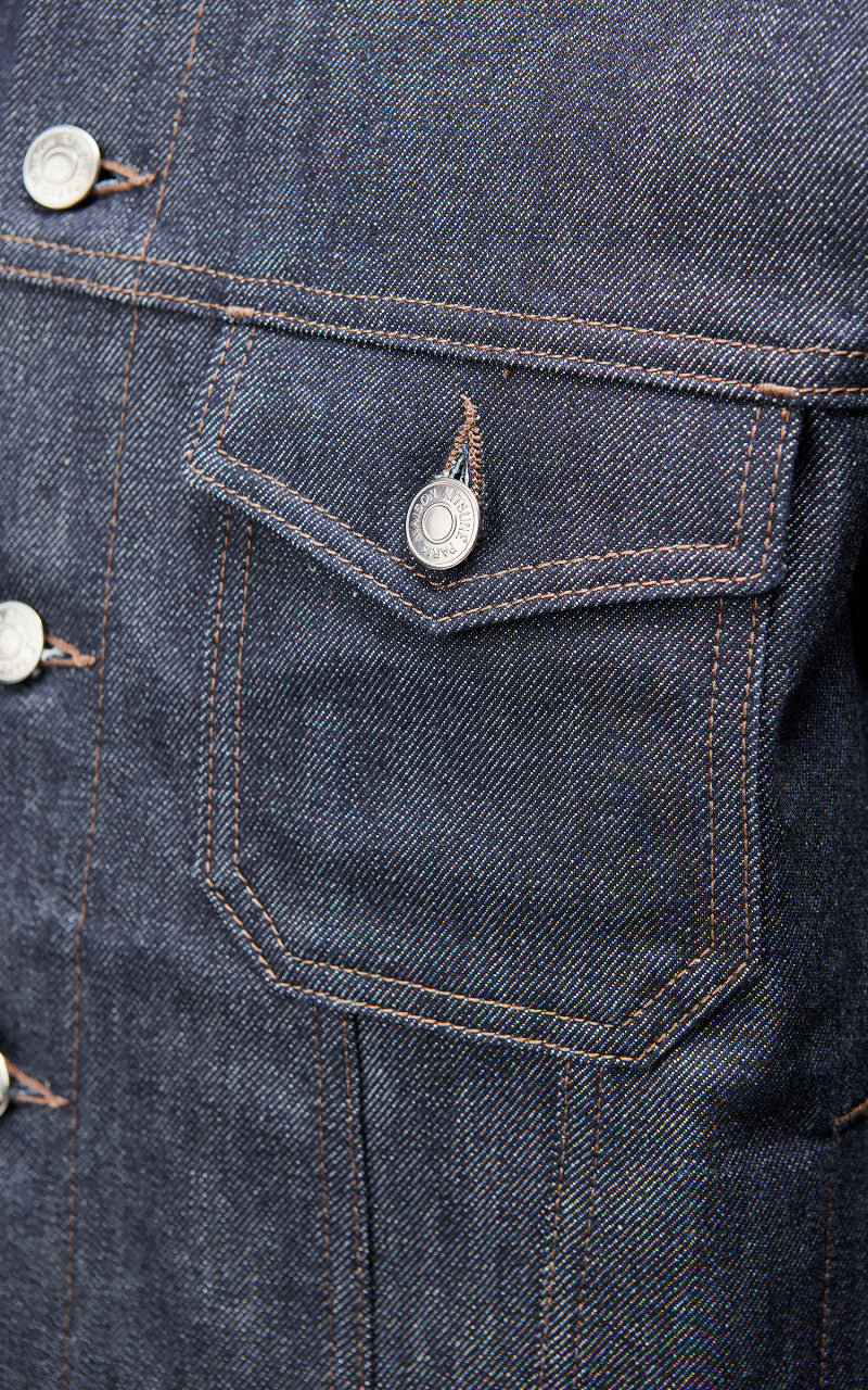 Maison Kitsuné Trucker Jacket Indigo