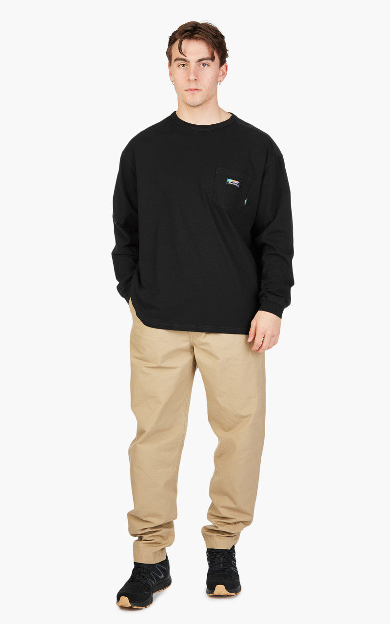 Manastash Vent L/S Tee Black