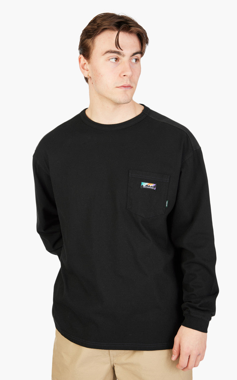 Manastash Vent L/S Tee Black