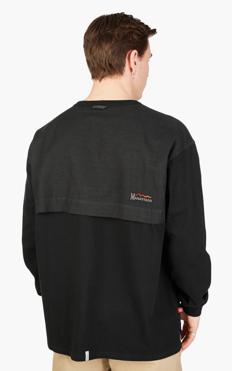 Manastash Vent L/S Tee Black