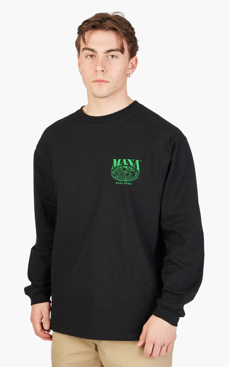 Manastash CiTEE Airlines L/S Tee Black