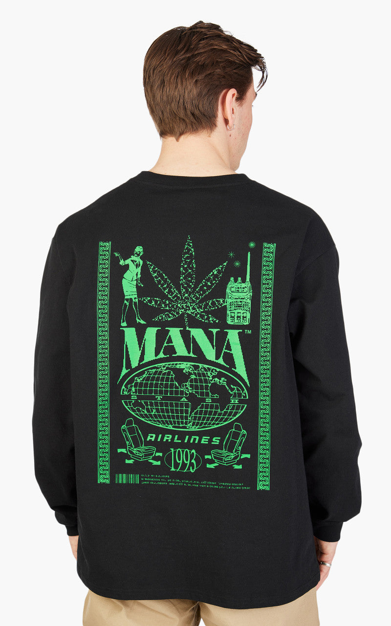Manastash CiTEE Airlines L/S Tee Black