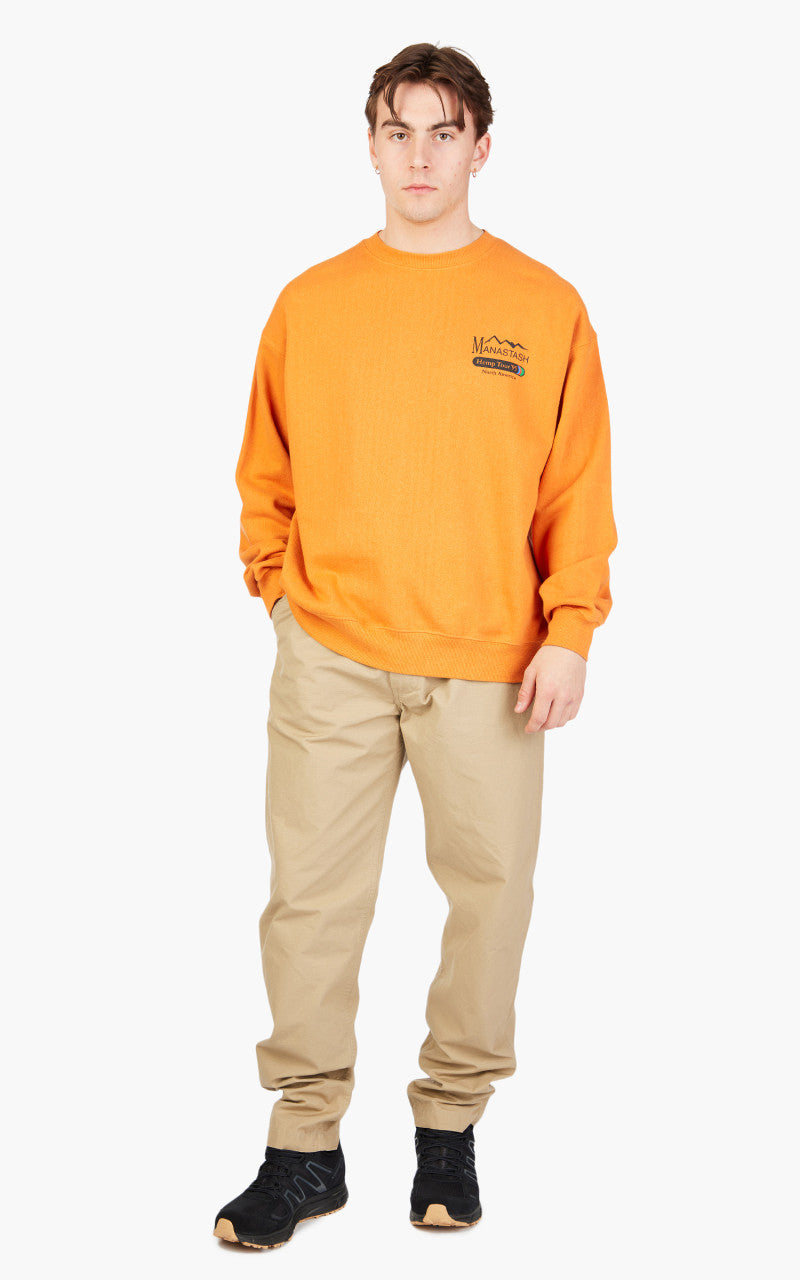 Manastash Cascade Sweatshirt Hemp Tour Mango