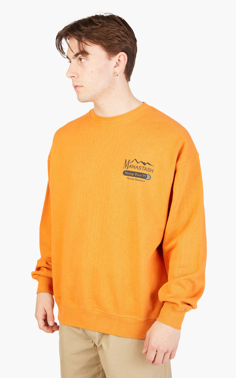 Manastash Cascade Sweatshirt Hemp Tour Mango