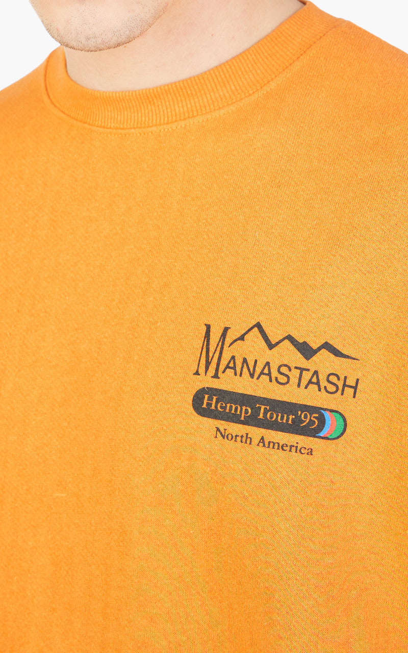 Manastash Cascade Sweatshirt Hemp Tour Mango