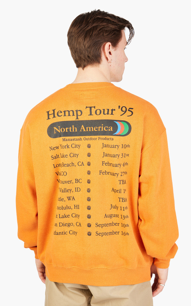 Manastash Cascade Sweatshirt Hemp Tour Mango