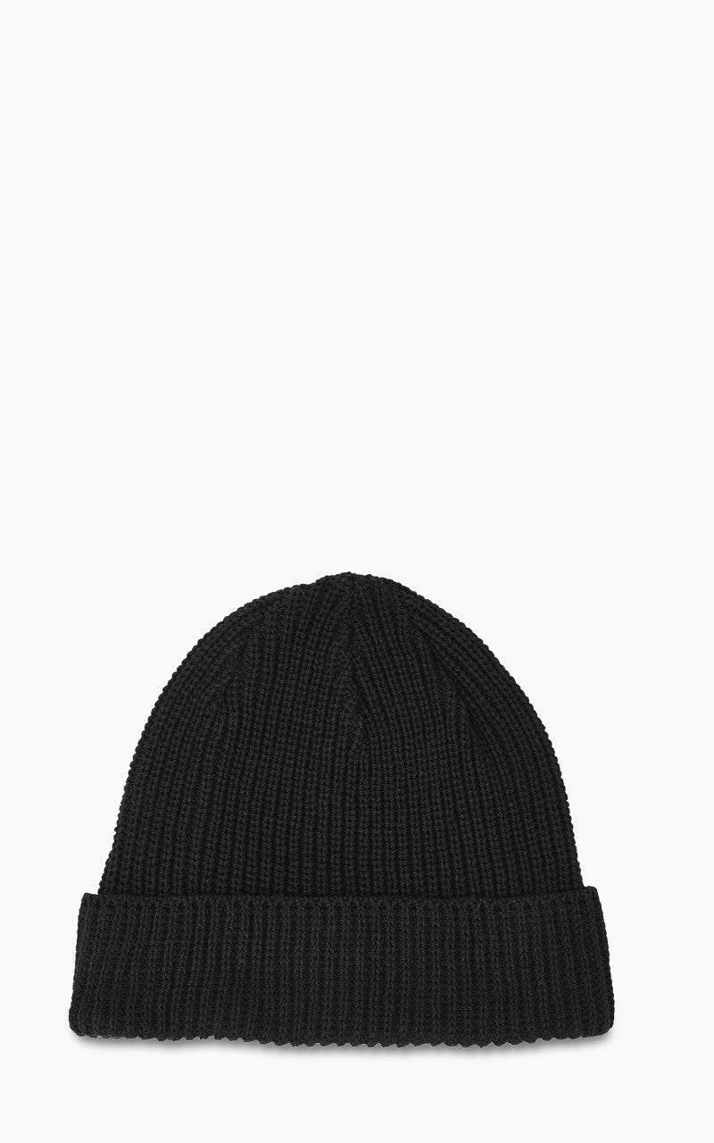 Manastash Cotton Beanie Black