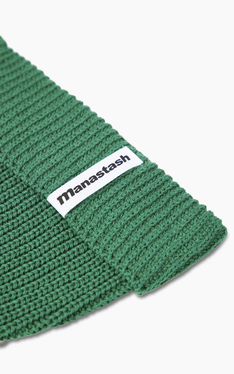 Manastash Cotton Beanie Green