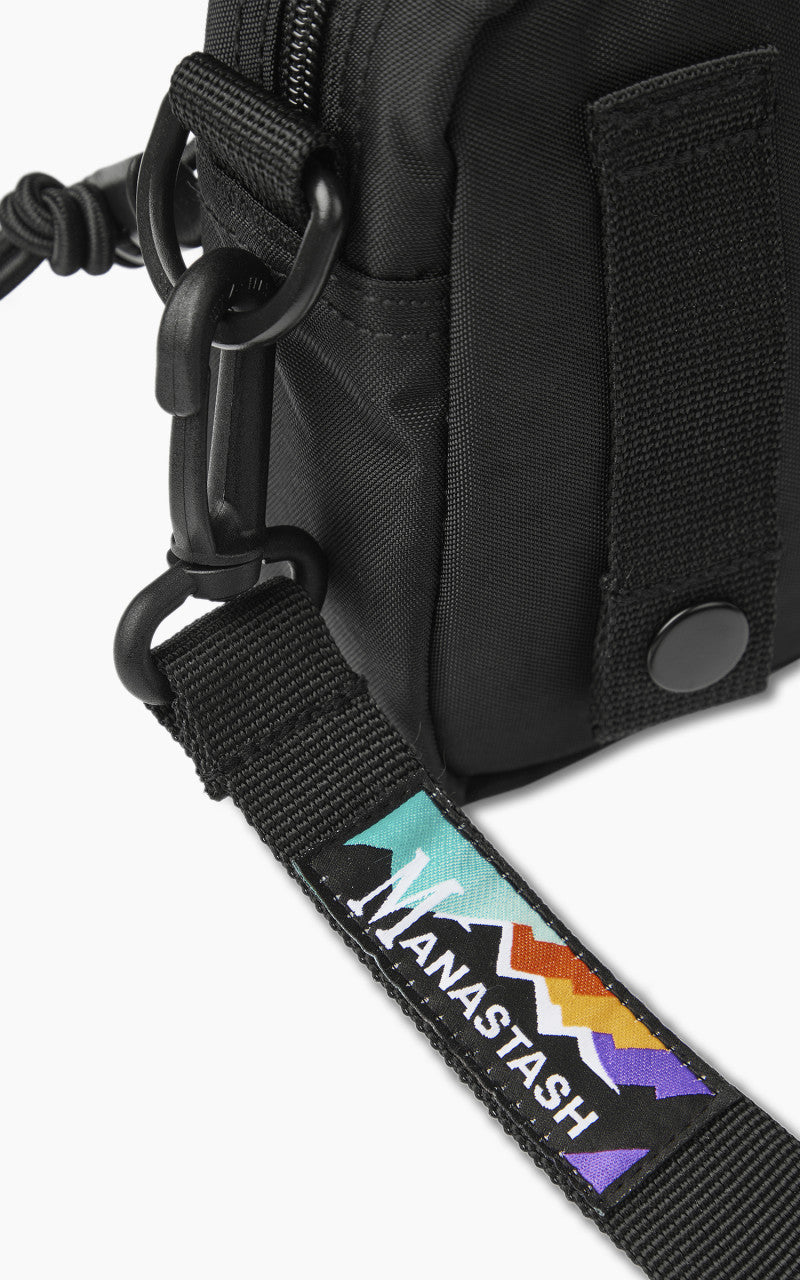 Manastash Attachable Shoulder Bag Black