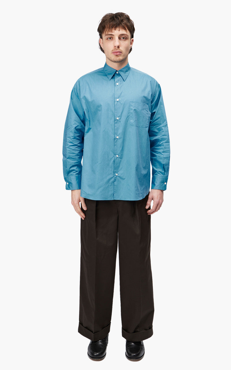 Markaware Comfort Fit Shirt Soktas Blue