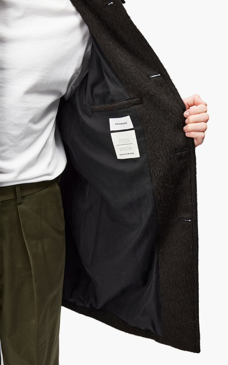 Markaware Raglan Mac Coat Black