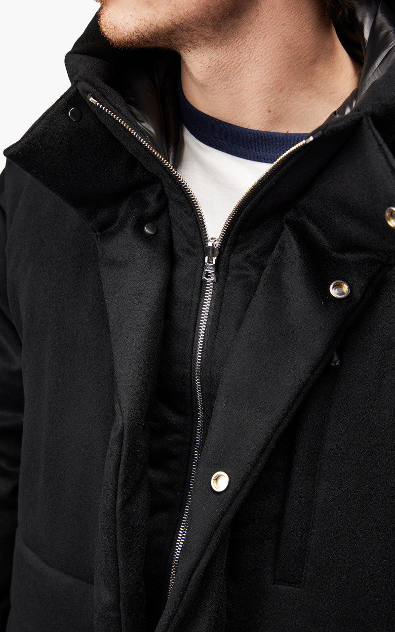 Markaware Cashmere Down Jacket Black
