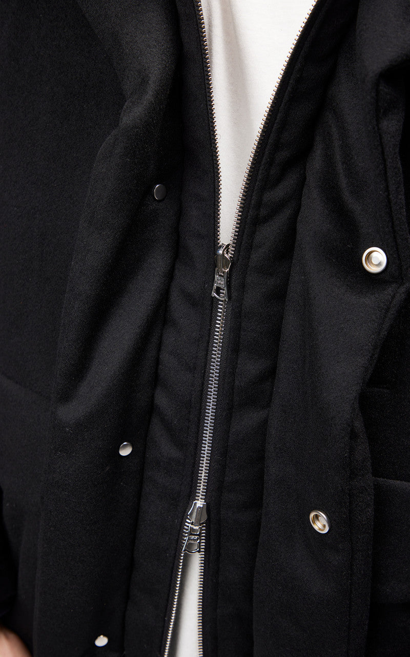 Markaware Cashmere Down Jacket Black