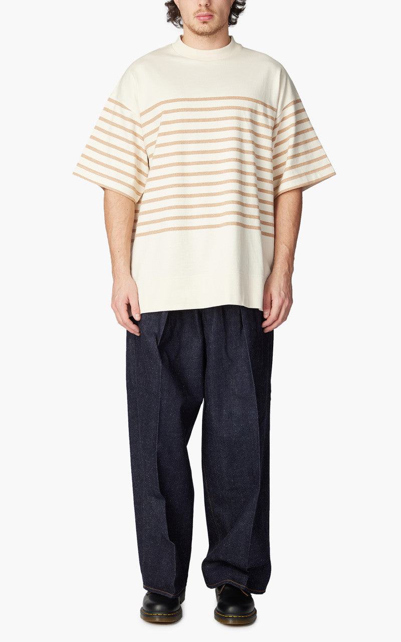 Markaware Box Tee S/S Ecru/N.Brown