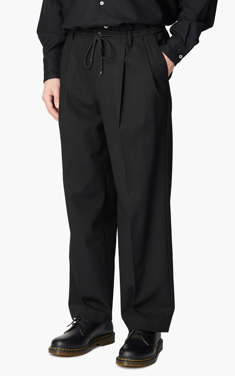 Markaware Double Pleated Easy Trouser Black