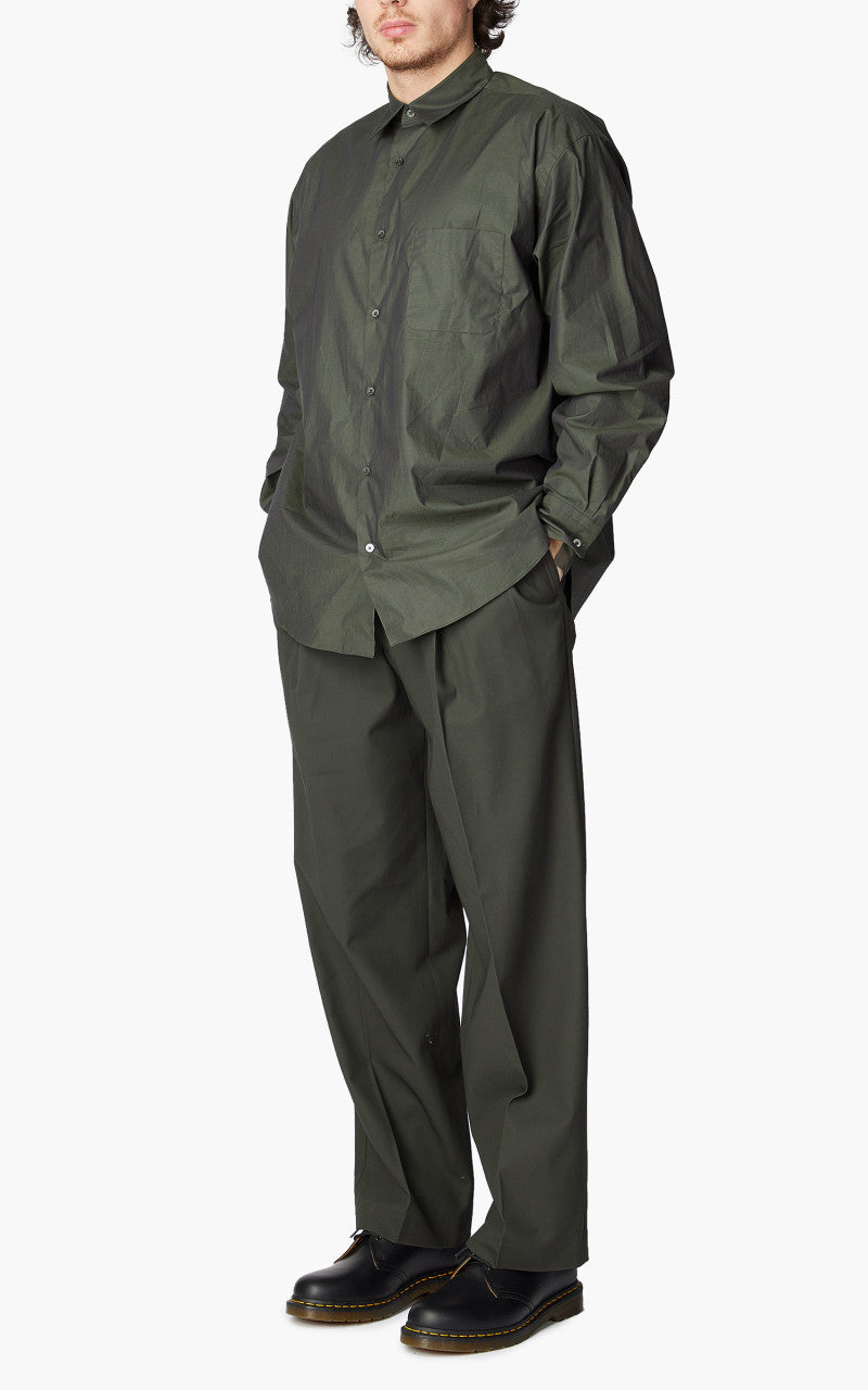 Markaware Double Pleated Easy Trouser Charcoal