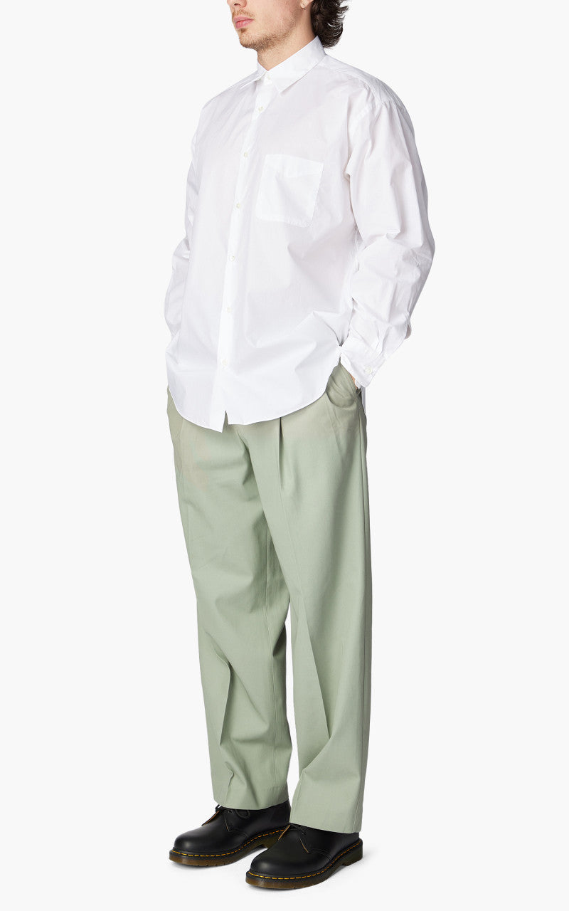 Markaware Double Pleated Easy Trouser Sage