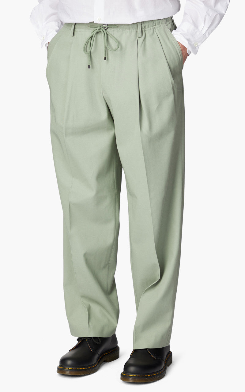 Markaware Double Pleated Easy Trouser Sage