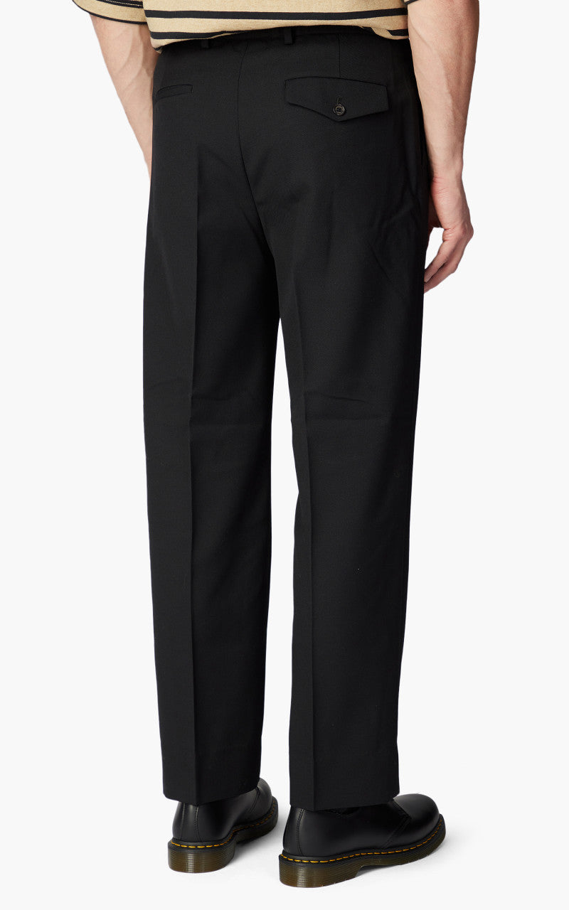 Markaware Flat Front Trouser Black