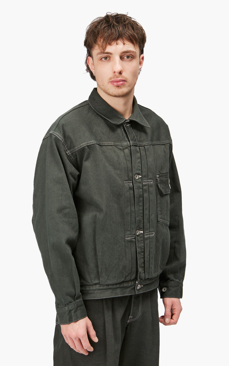 Markaware 'Marka' Type-1 Denim Jacket Green
