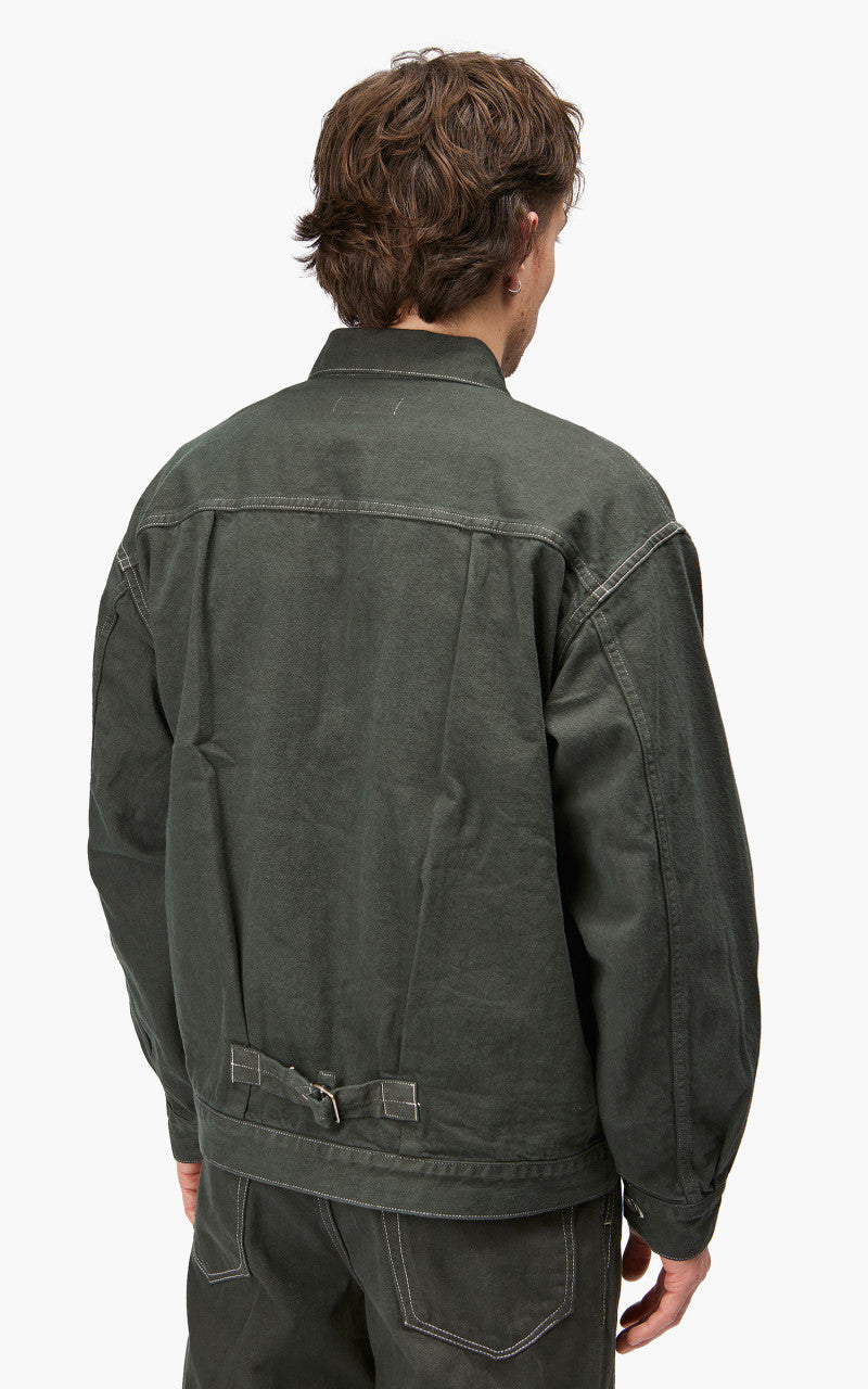 Markaware 'Marka' Type-1 Denim Jacket Green
