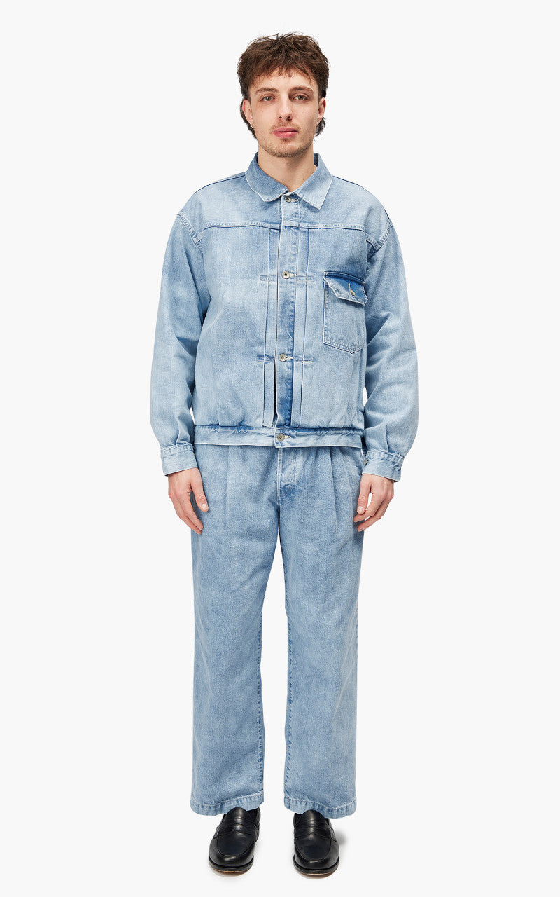 Markaware 'Marka' Type-1 Denim Jacket Faded Indigo