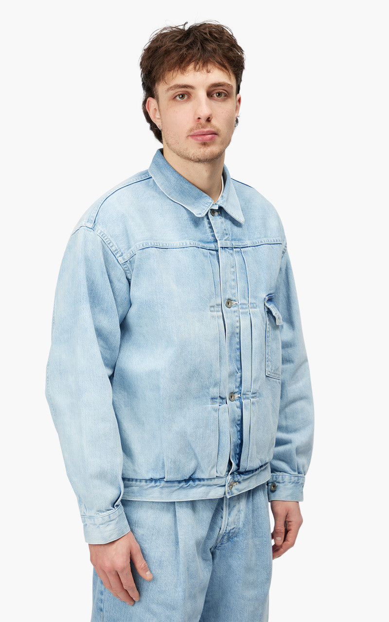 Markaware 'Marka' Type-1 Denim Jacket Faded Indigo