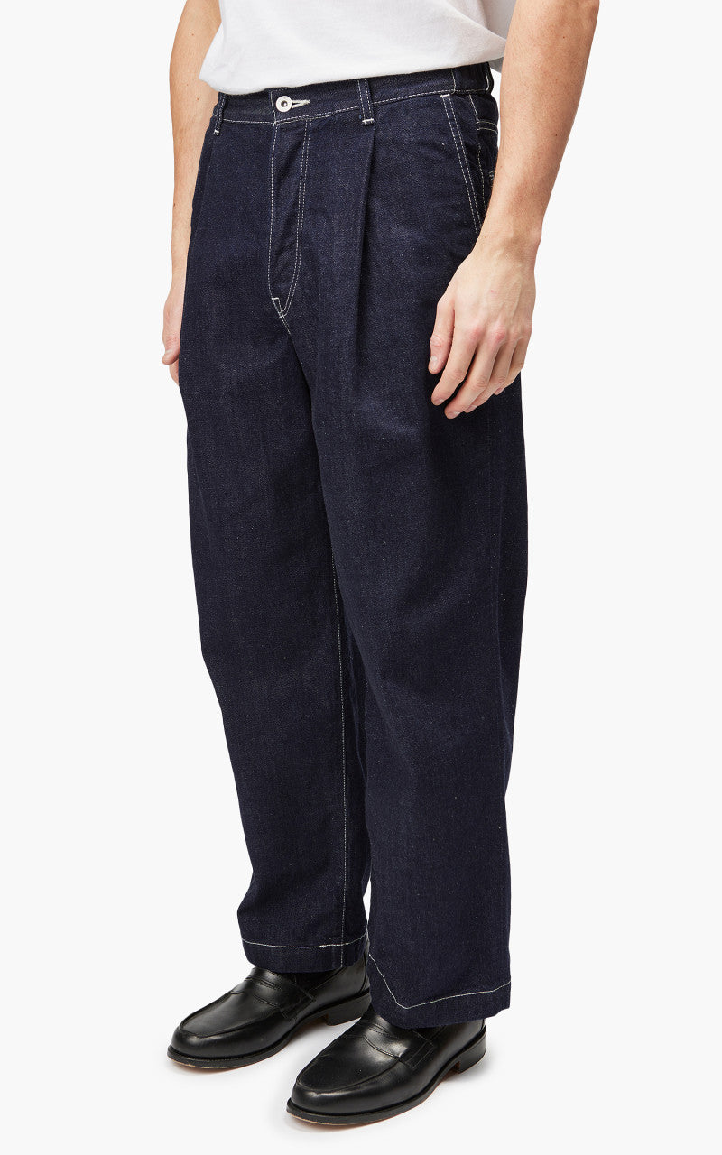 Markaware 'Marka' 1-Tuck Crease Jeans Indigo