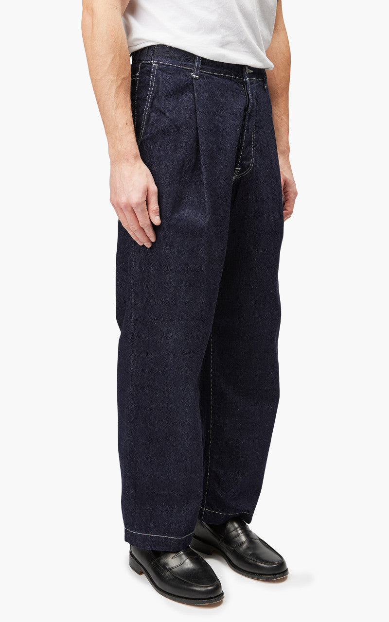 Markaware 'Marka' 1-Tuck Crease Jeans Indigo
