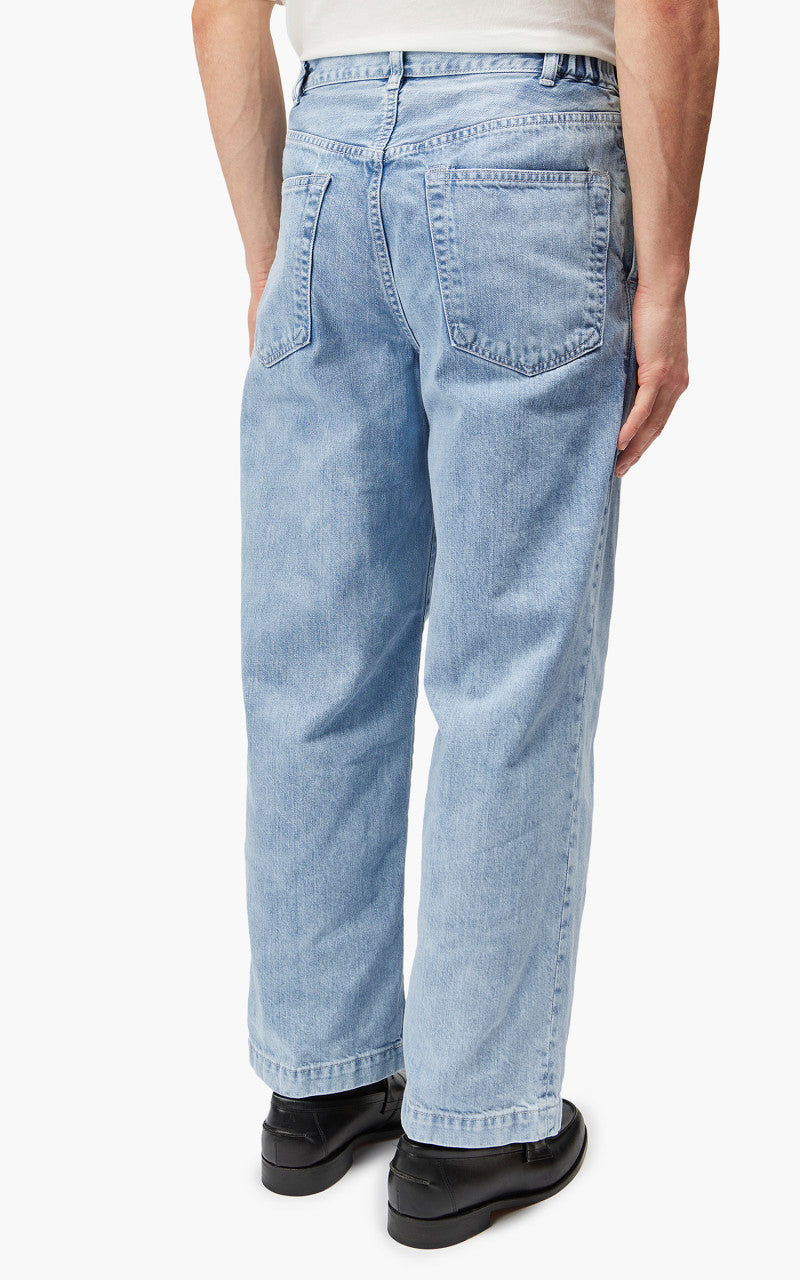 Markaware 'Marka' 1-Tuck Crease Jeans Faded Indigo
