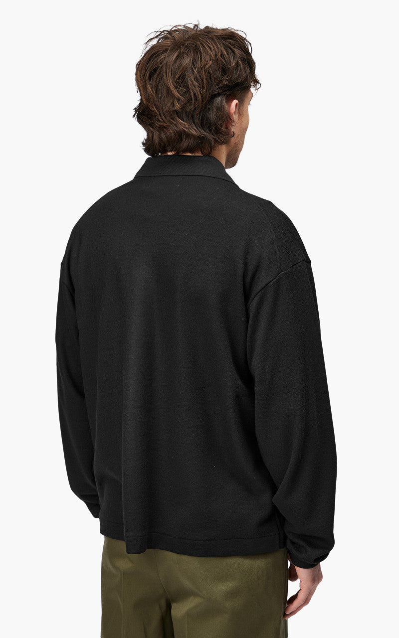 Markaware 'Marka' Polo Cardigan Black