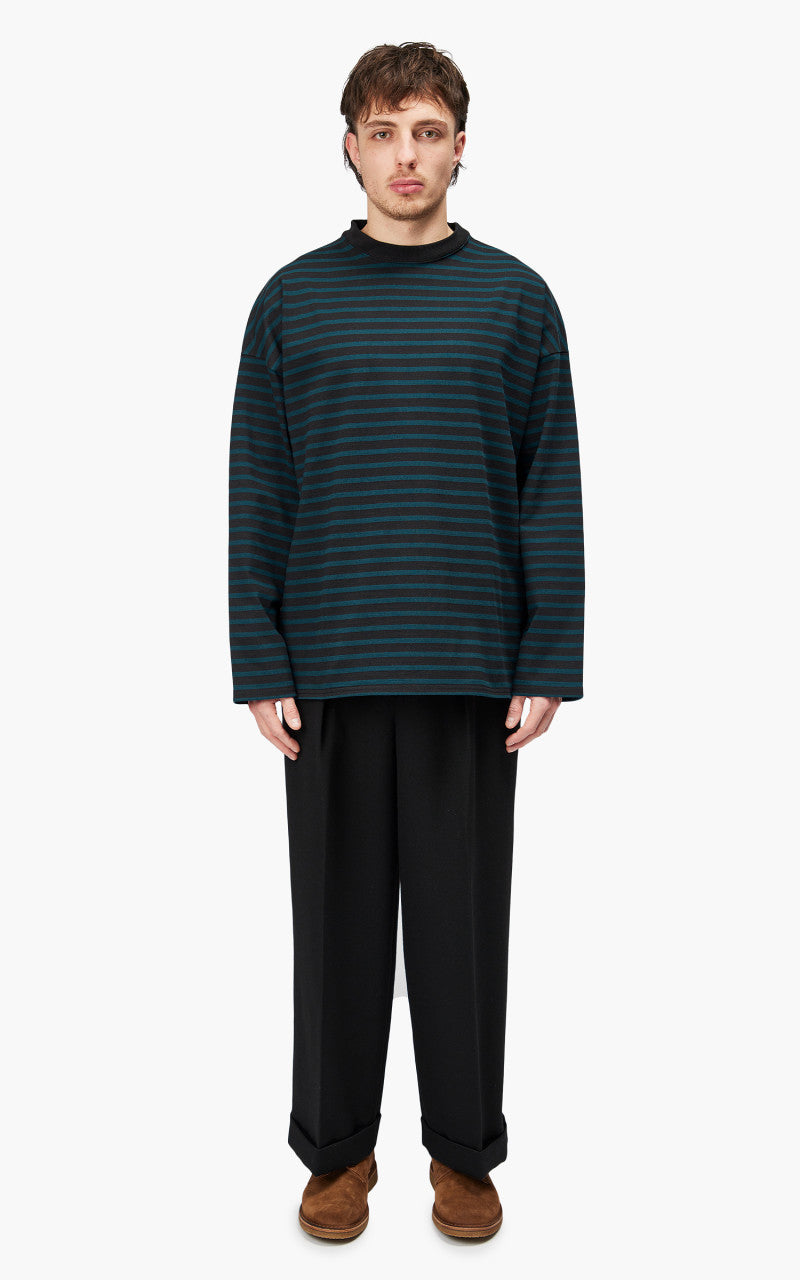 Markaware 'Marka' Oversize Tee L/S Black/Blue