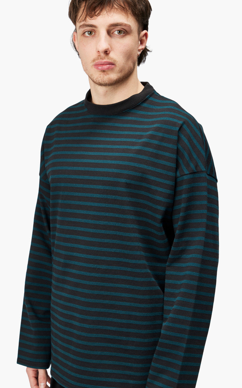 Markaware 'Marka' Oversize Tee L/S Black/Blue