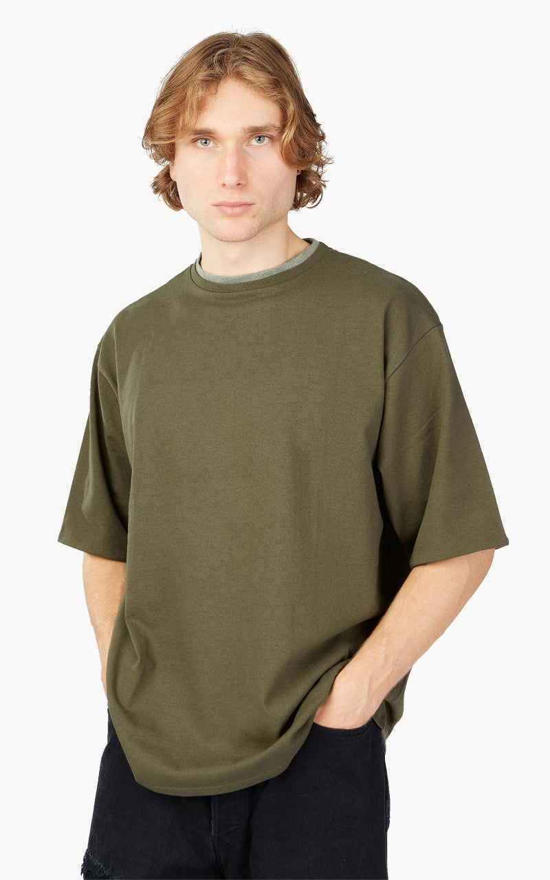 Markaware 'Marka' Layered Tee Olive
