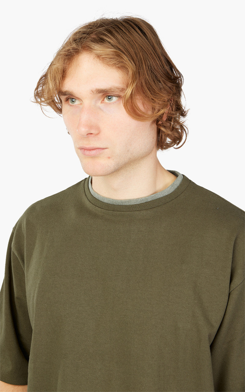 Markaware 'Marka' Layered Tee Olive