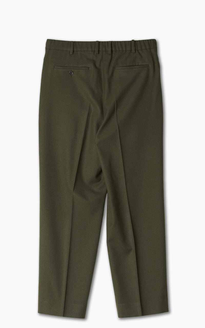 Markaware Double Pleated Trousers Olive