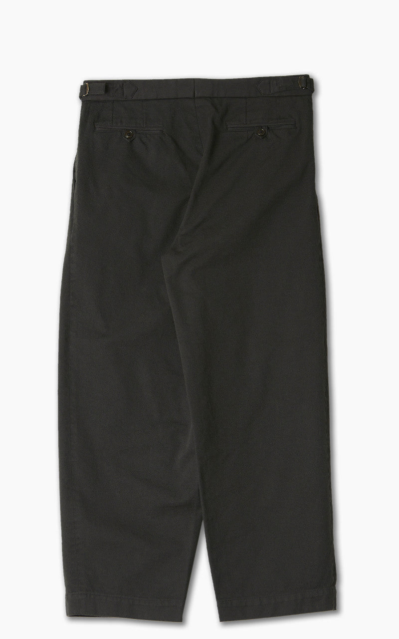 Markaware 'Marka' Officer Pants 2-Tuck Wide Charcoal